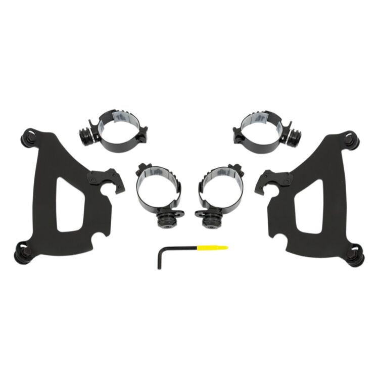 Memphis Shades Bullet Fairing Trigger-Lock Mount Kit Yamaha XV1700 Road Star Warrior 2002-2009