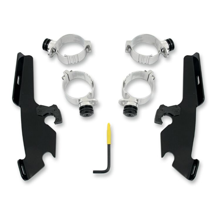 Memphis Shades Metric Fats/Slim Trigger-Lock Mount Kit Suzuki M50 Boulevard 2005-2009