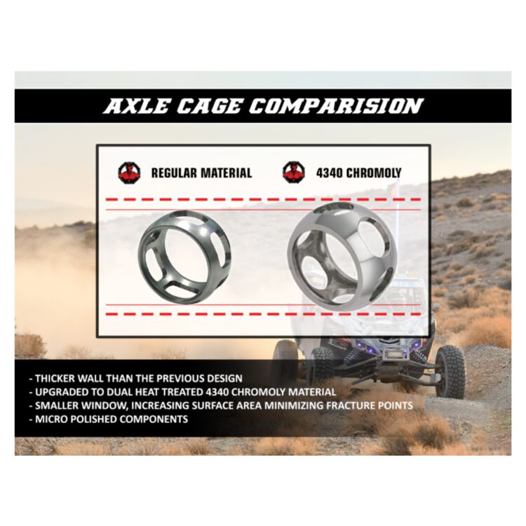 Demon Powersports HD Rear Axle Polaris ACE / RZR 2012-2019