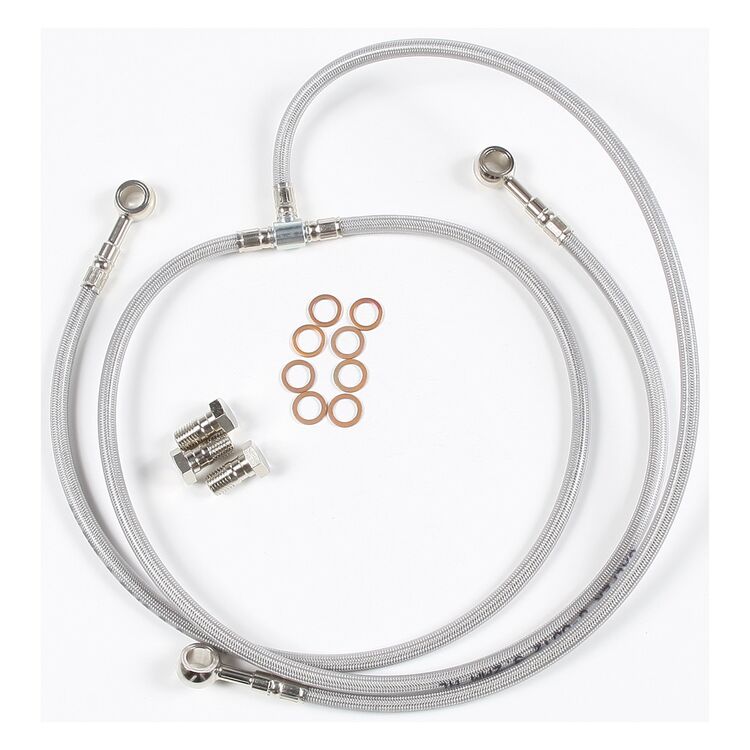 GBrakes ATV / UTV Front Brake Lines Yamaha Warrior 350 2000-2004