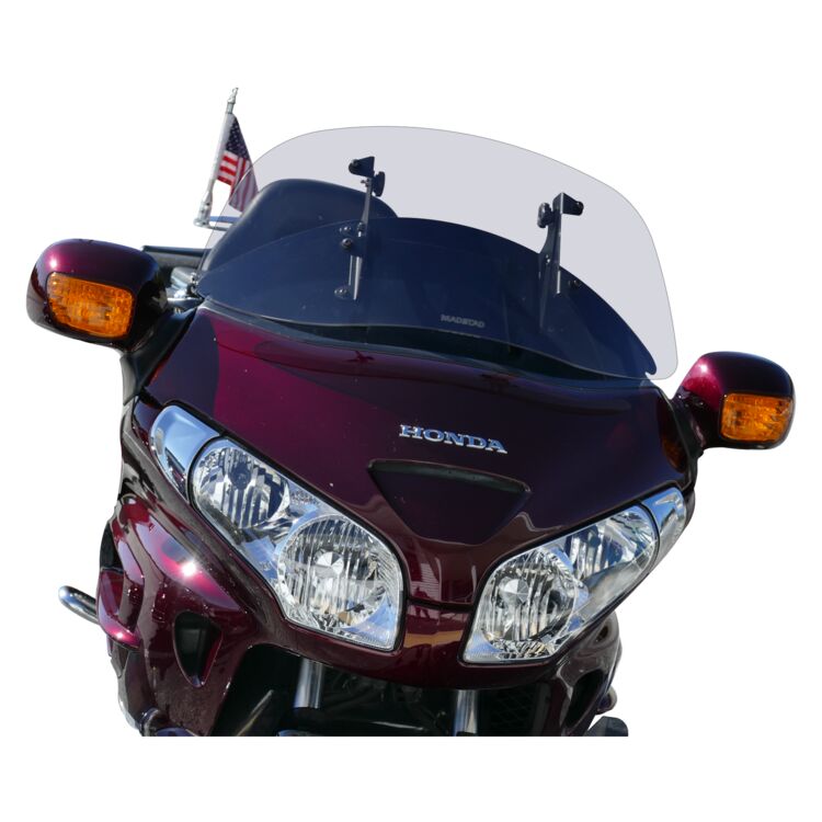 MadStad Engineering Adjustable Windshield System Honda Gold Wing GL1800 2001-2017