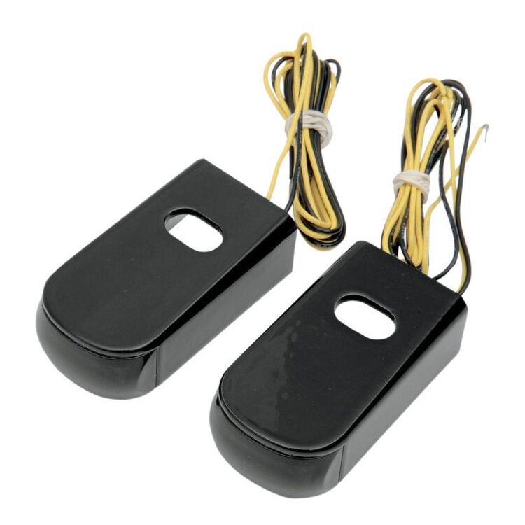 Black Anodized Body/Amber LED/Smoked Lens