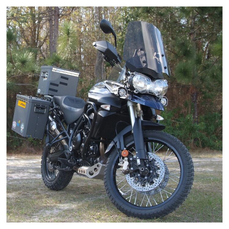 MadStad Engineering Adjustable Windshield System Triumph Tiger 800 2011-2017