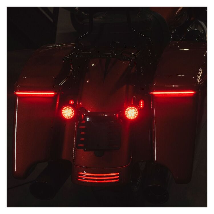 Custom Dynamics Low Profile Sequential Bagz Saddle Bag Lights For Harley Touring 2014-2023
