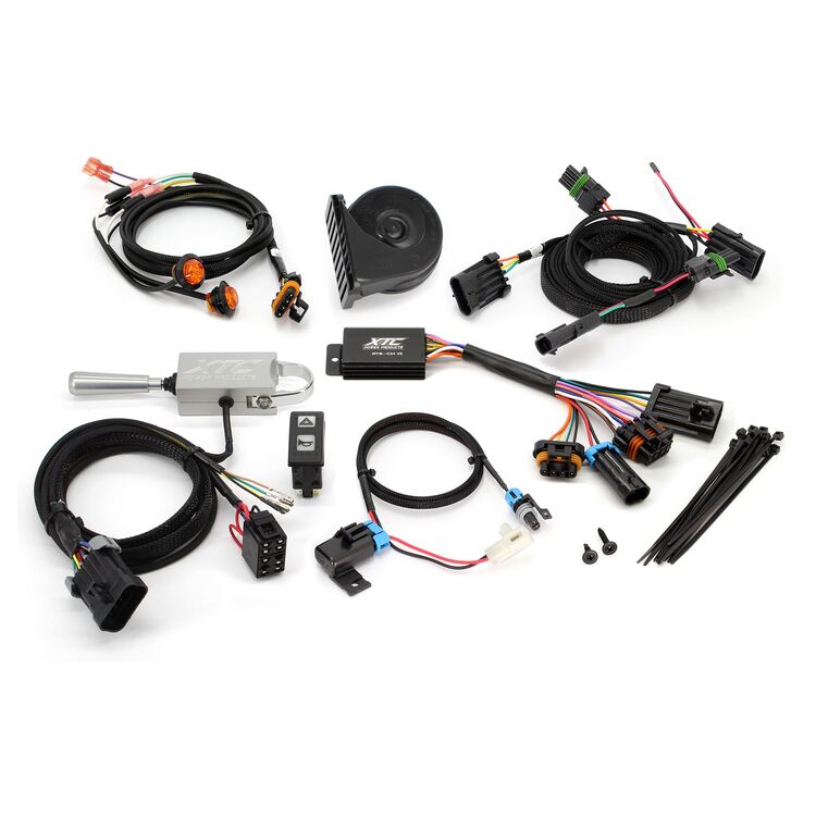 XTC Power Products Self-Canceling Turn Signal Kit w/Billet Lever