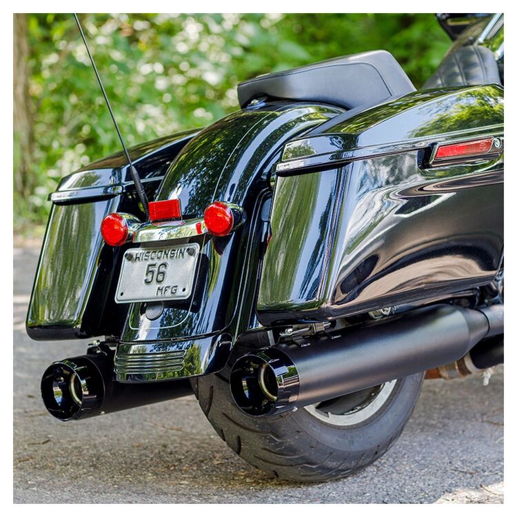 S&S Cycle 4.5" MK45 Thruster Slip-On Mufflers For Harley Touring 1995-2016