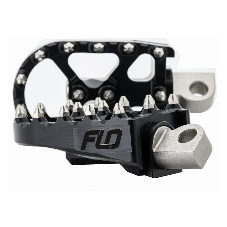 Flo Motorsports MX Style Passenger Foot Pegs For Harley Softail 2018-2026