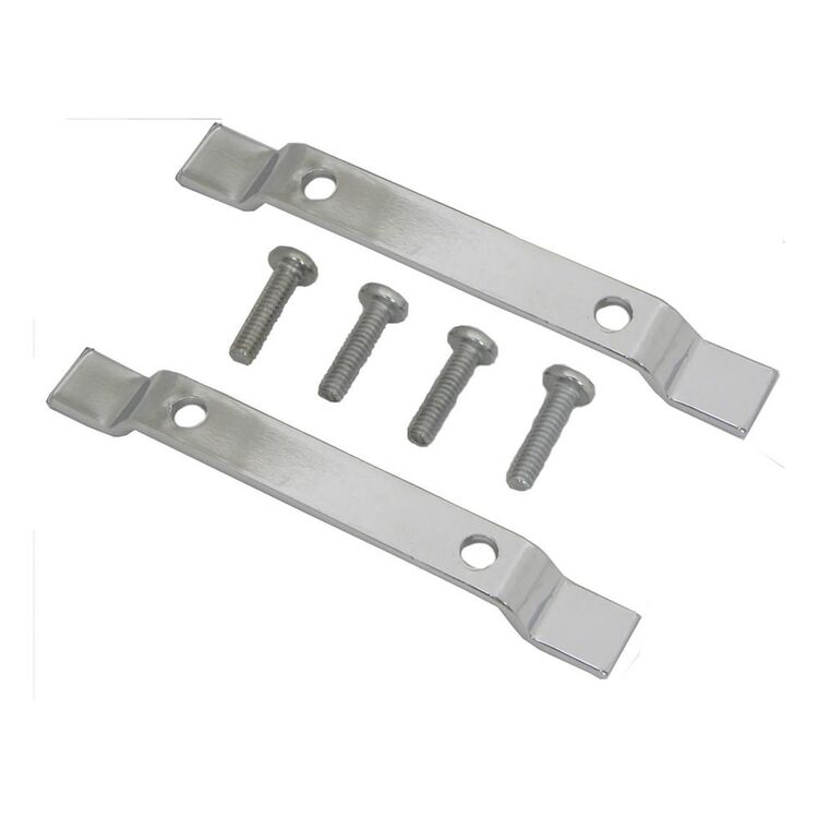 Mustang Medallion Sissy Bar Pad Brackets With 4 Screws