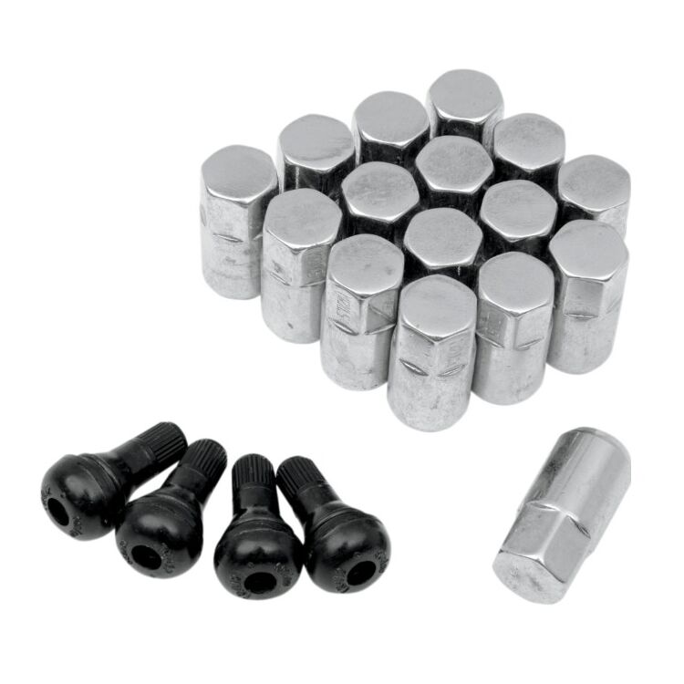Moose Racing Lug Nuts 12MM X 1.5 12MMx1.5 / Chrome [Open Box]