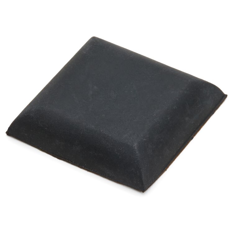 Milwaukee Twins Jiffy Stand Bumper Pad For Harley 1970-1999