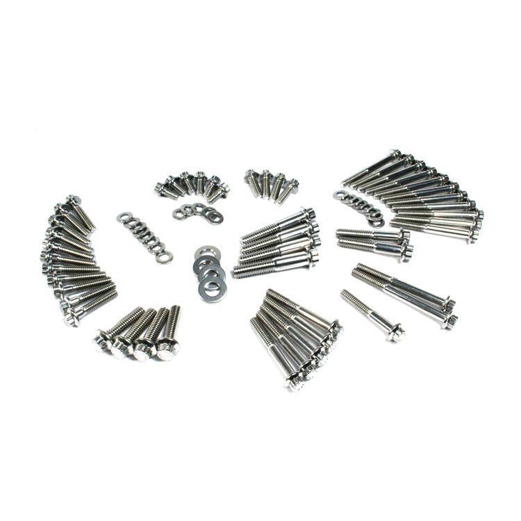 Feuling 12 Point Primary And Transmission Dress Up Kit For Harley FXR 1985-1994