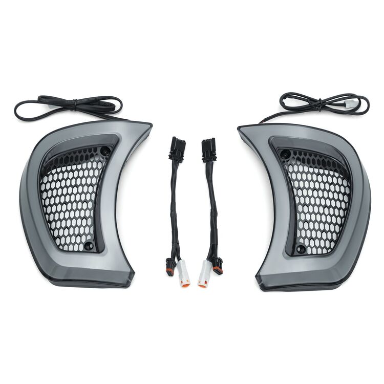 Kuryakyn Tracer Headlight Vent Accents For Harley Road Glide 2015-2025