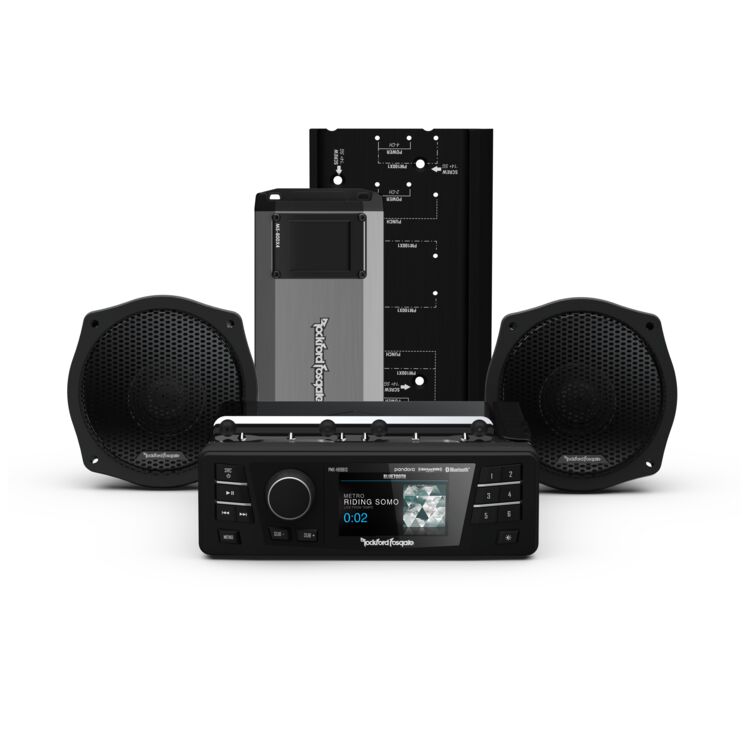 Rockford Fosgate Gen-3 PMX Stage 2 Audio Kit For Harley