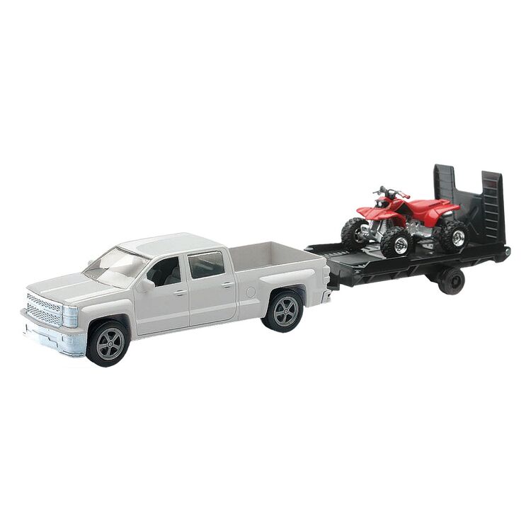 New Ray Toys Truck with ATV 1:43 Model