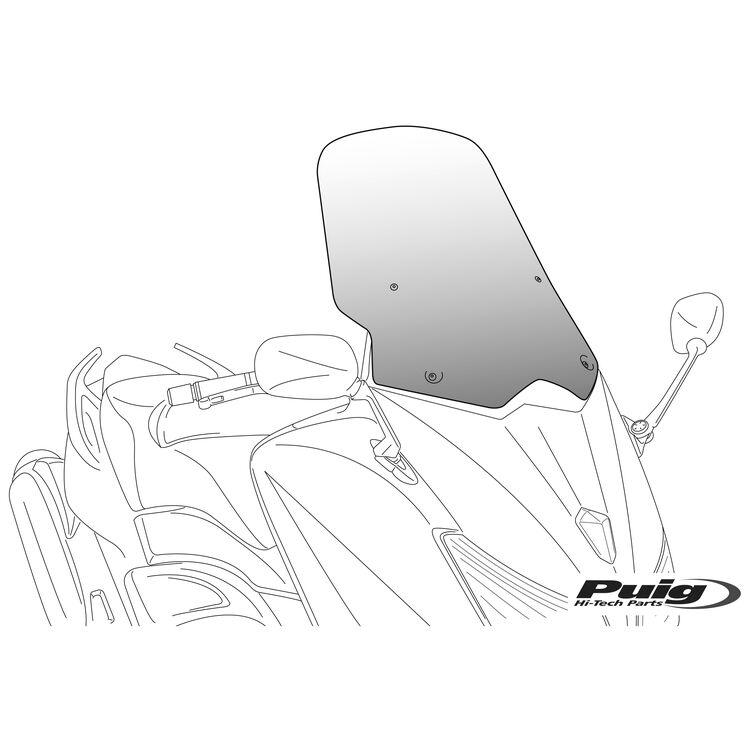 Puig V-Tech Touring Windscreen Piaggio MP3 500 2018-2021