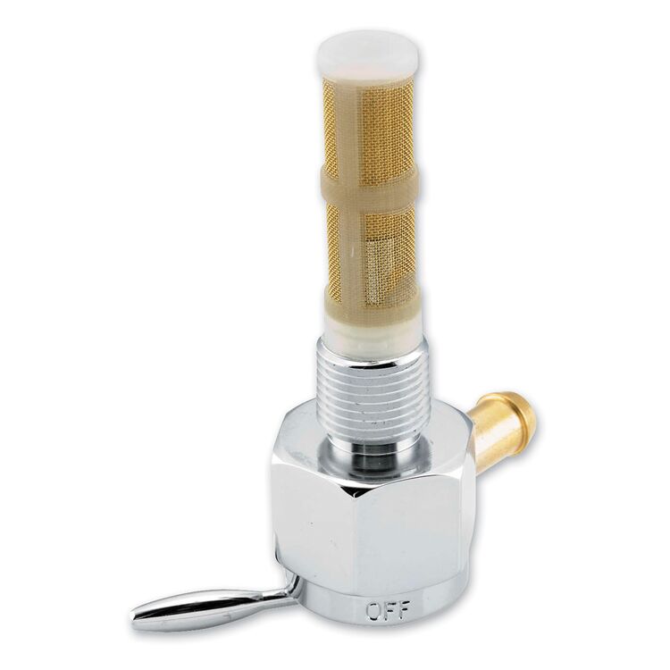 Biker's Choice Hex 3/8" NPT Petcock Right Side Outlet For Harley 1957-1975