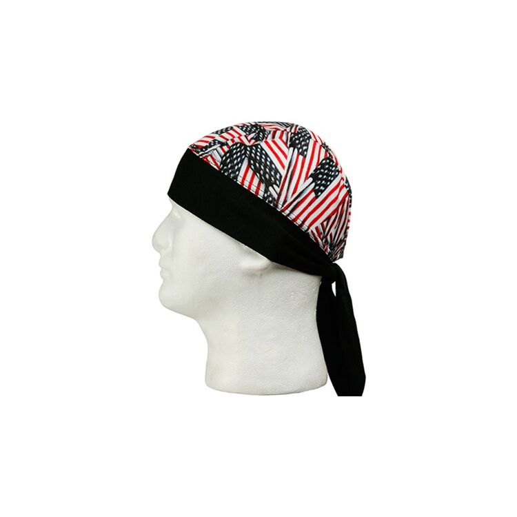 Schampa New American Flag Stretch Z-Wrap Headband