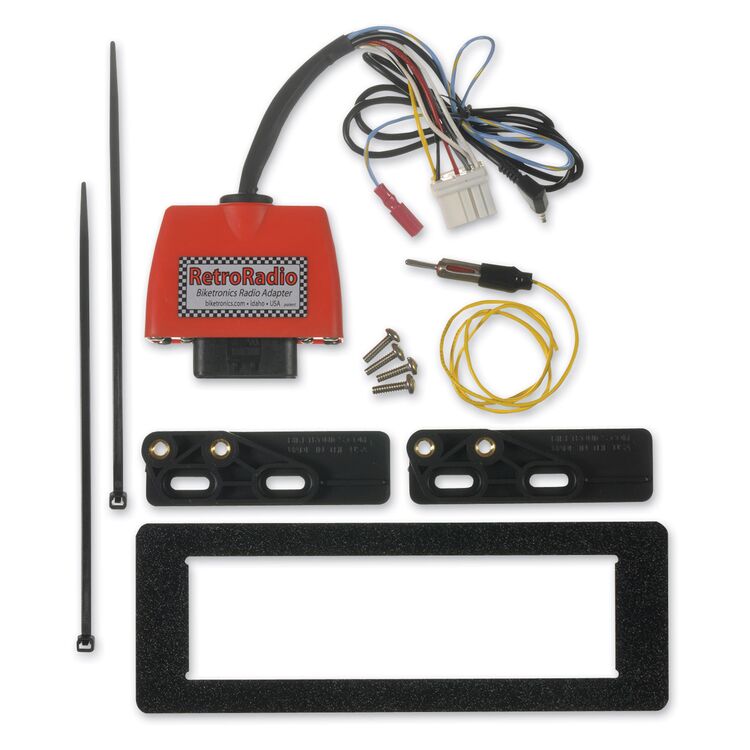 Biketronics Retro Radio Adapter Kit For Harley 1998-2013