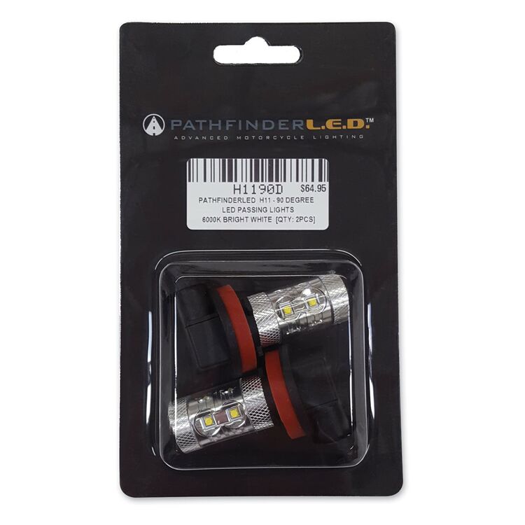 Pathfinder LED Rugged H11 Passing Light Kit For Indian 2014-2020