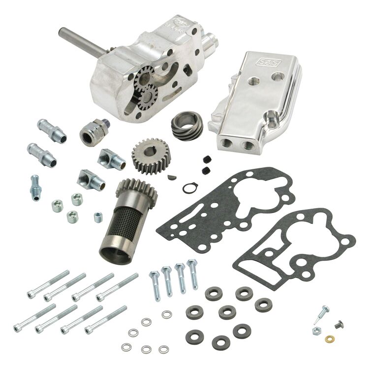 S&S Cycle Billet Oil Pump Kit For Harley Big Twin 1954-1969