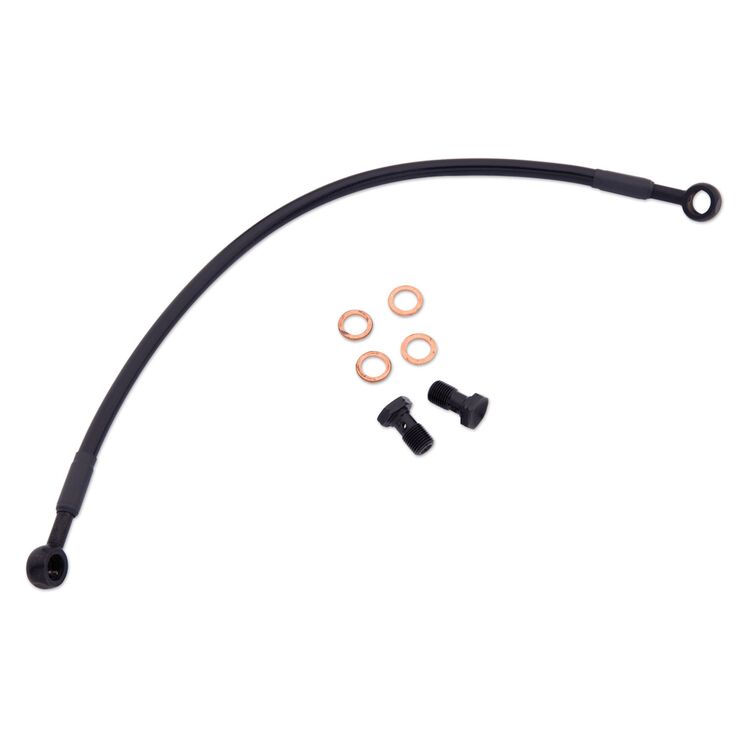 Goodridge Ebony ABS Brake Line Kit For Harley Touring 2008-2013