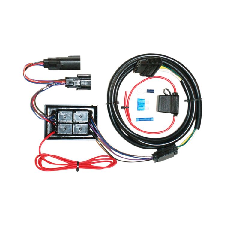 Khrome Werks Plug & Play Trailer Wiring Harness Kit For Harley FLHX / FLTRX 2010-2013