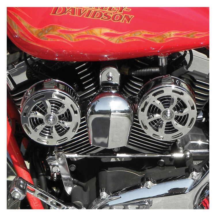 Love Jugs Slot Design Engine Cooling Fan For Harley 1970-2026