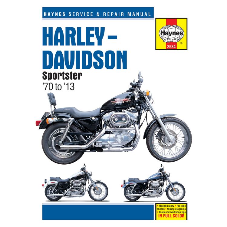 Haynes Manuals For Harley Sportster 1970-2013 Repair Manual