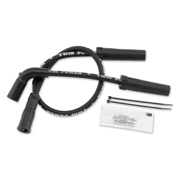 Twin Power Black Ignition Wire Set For Harley Touring 1999-2008