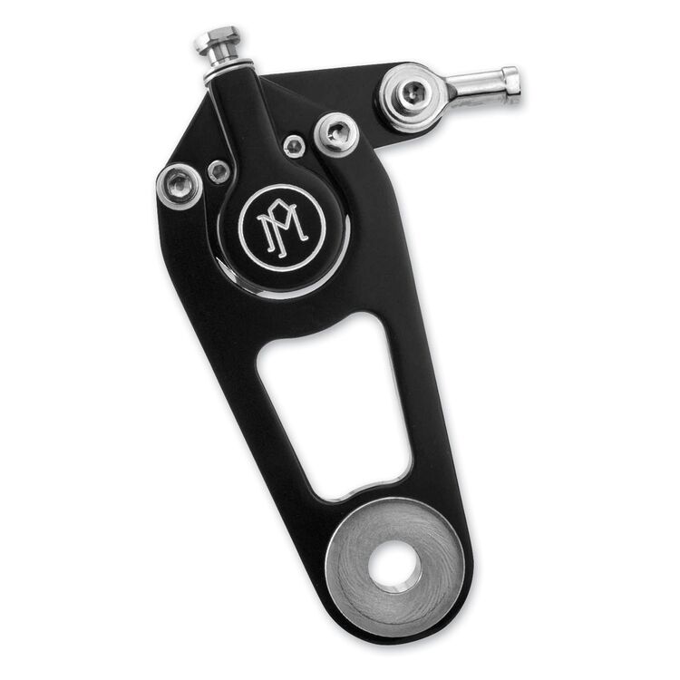 Performance Machine 2-Piston Classic Front Contrast Cut Caliper and Anchor Rod