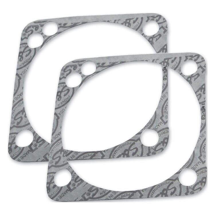 S&S Cycle 4.125" Bore .018" Thick Graphite Base Gaskets For Harley EVO 1984-2000