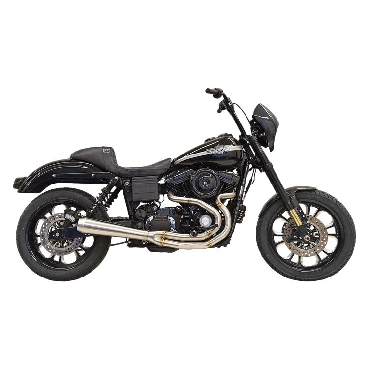 Bassani Road Rage 2-Into-1 High Horsepower Full Exhaust System For Harley FXD 1991-2017