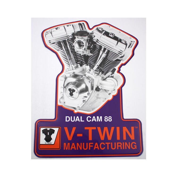V-Twin Mfg. V-Twin Brand Twin Cam Motor Plaque