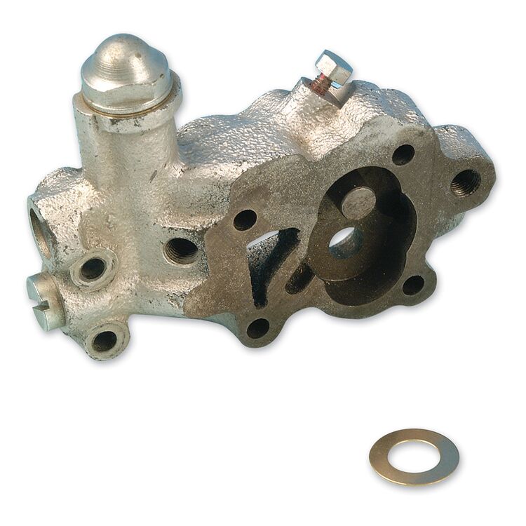 James Gasket Brass Oil Pump Body Plug Washer For Harley FL FX 1954-1978