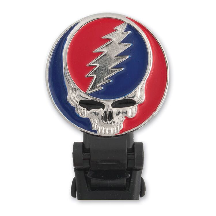 Biker Boot Straps Dead Skull Strap Set