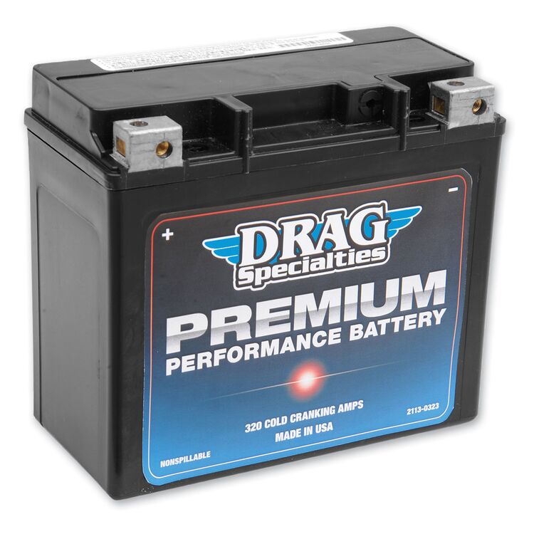 Drag Specialties GYZ20H Premium Performance AGM Battery For Harley 1974-2000