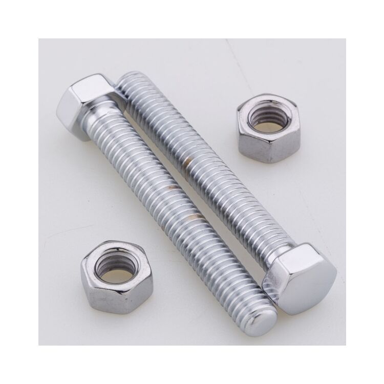 Colony Rear Axle Adjuster Bolts With Nuts For Harley Softail 1986-1992