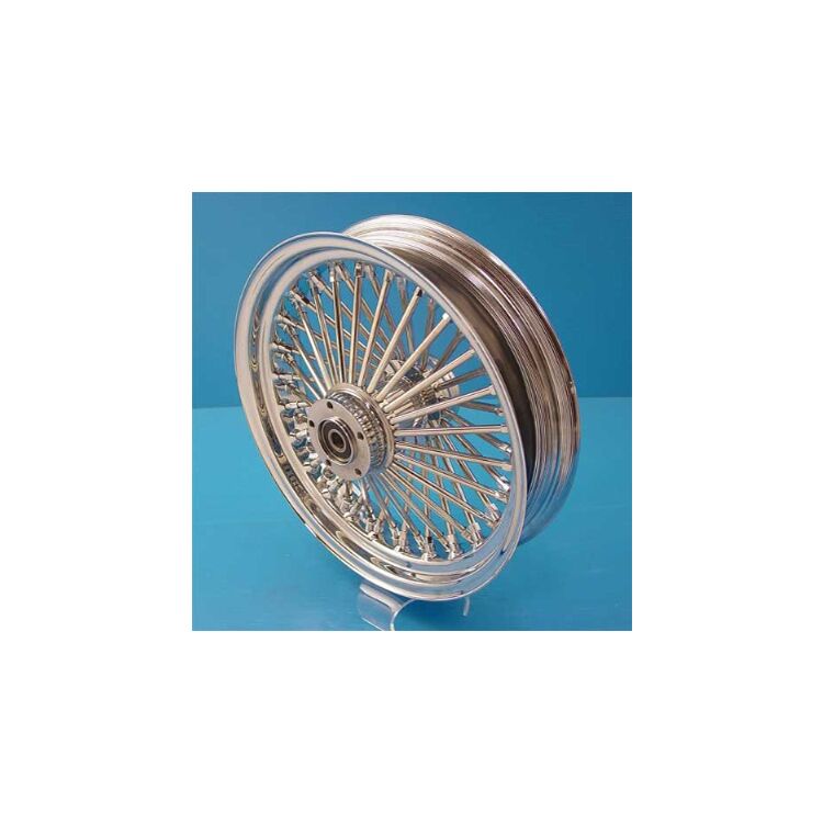 Ride Wright Fat Daddy 3/8" Spoke Rear Wheel For Harley Softail Non-ABS 1984-1999
