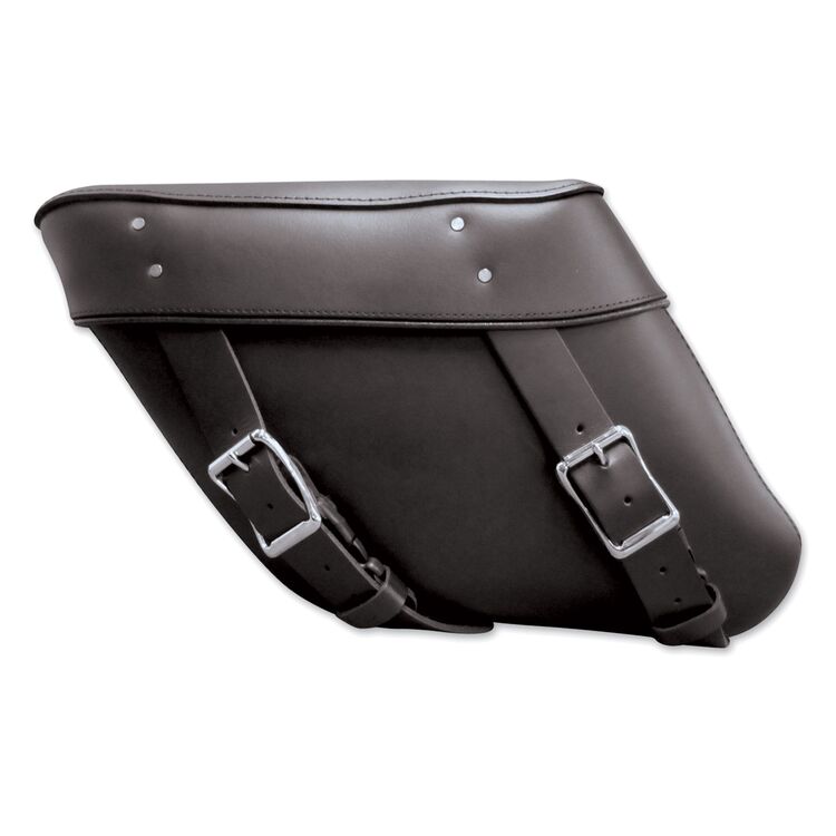 Leatherworks Large Wide Angle Economy Throwover Saddlebag
