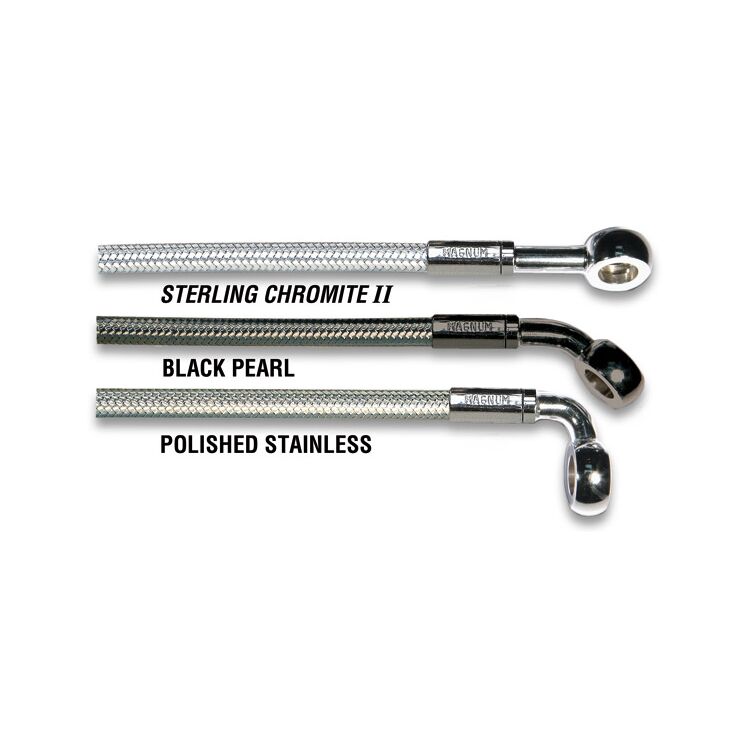 Magnum Alternate Length Non ABS Upper Brake Line