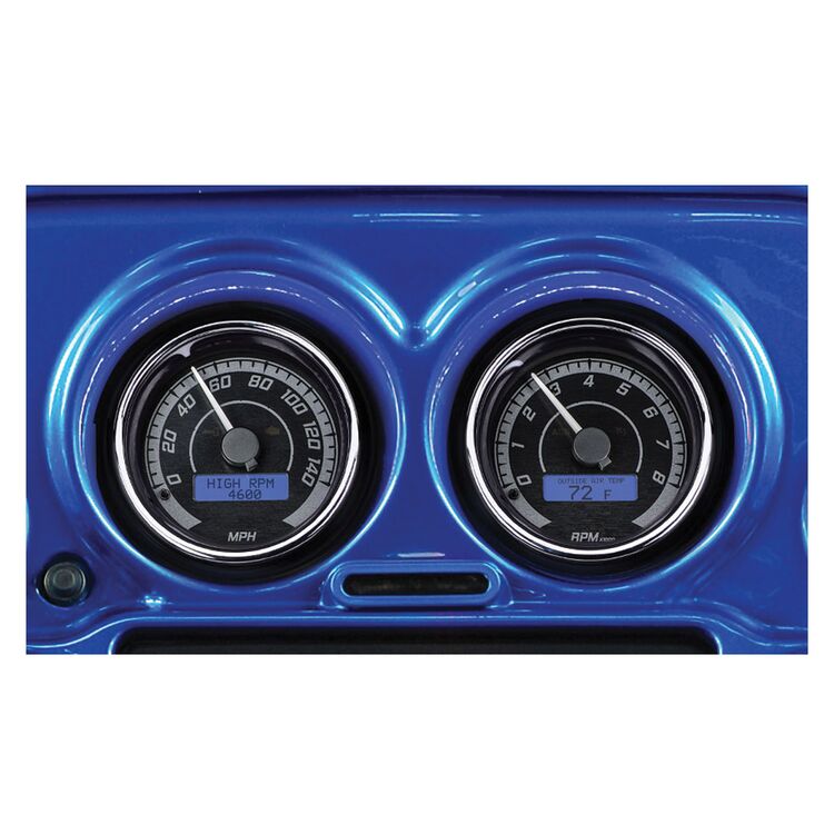 Dakota Digital MVX Two-Gauge Speedometer and Tachometer Kit For Harley 1996-2003