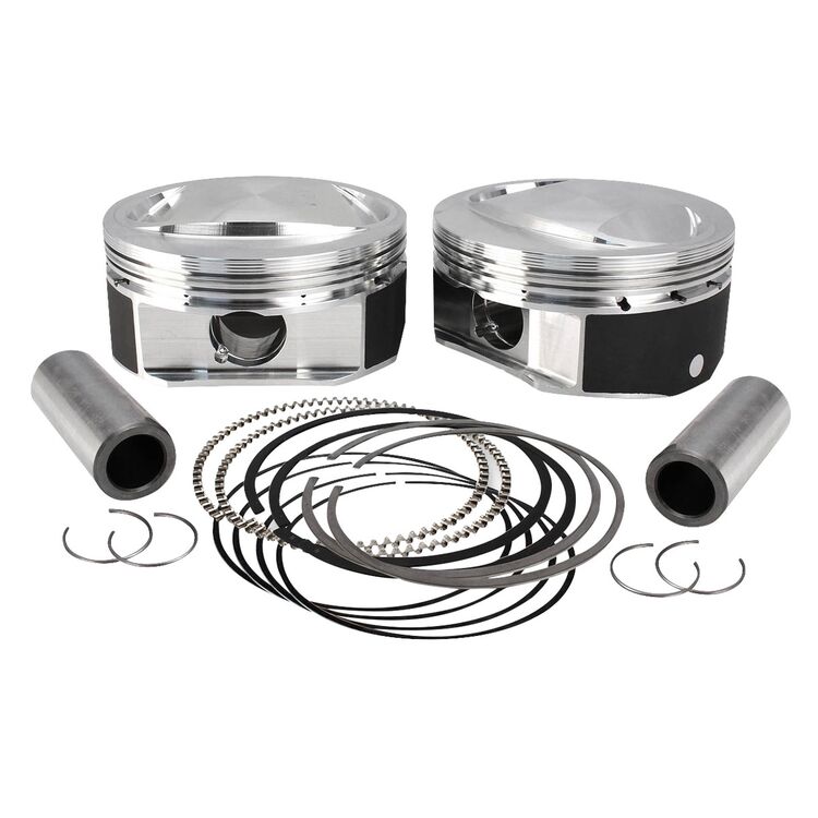S&S Cycle High Compression Piston Kit For Harley 110" Twin Cam 2007-2017 