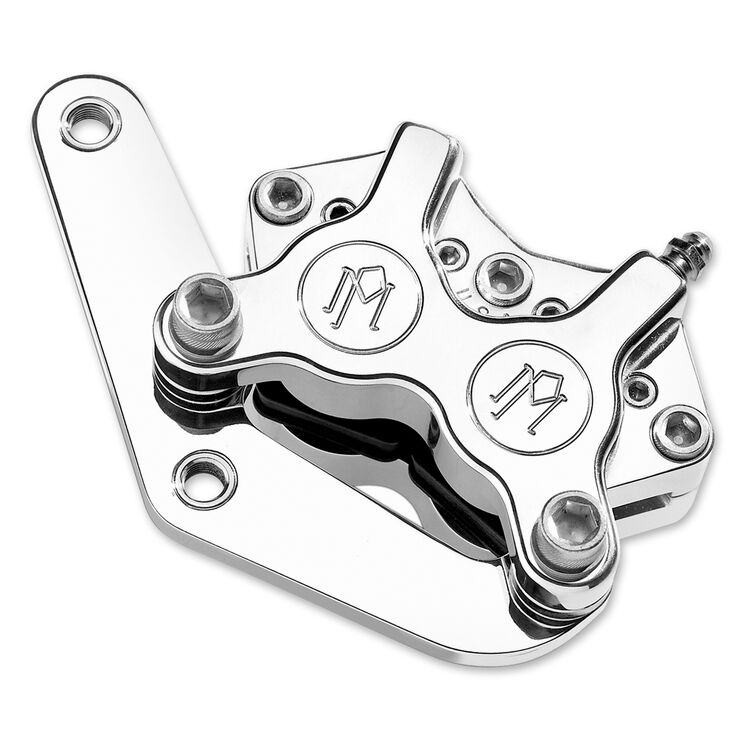 Performance Machine Classic 4 Piston Front Left Caliper For Harley Sportster 1985-1999