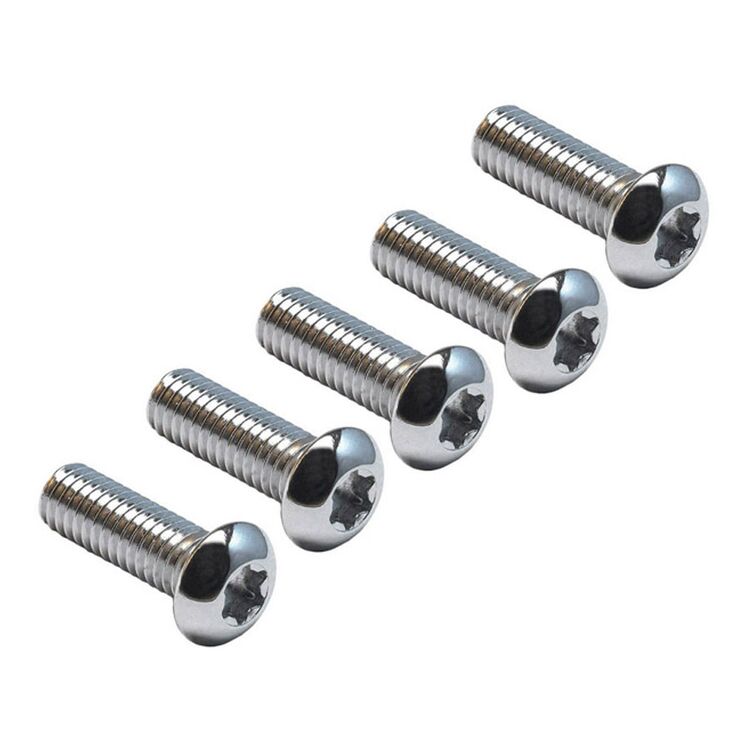 Gardner Westcott Grade 8 Torx Button Head Chrome Screws