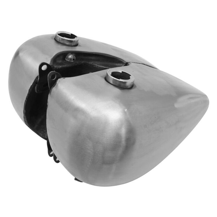 V-Twin Mfg. Replica 5.0 Bobbed Gas Tank Set For Harley FL / FX 1947-1984