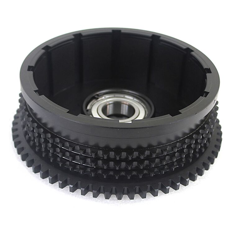 V-Twin Mfg. Clutch Drum With Ratchet Plate And Bearing For Harley Sportster 1971-1980