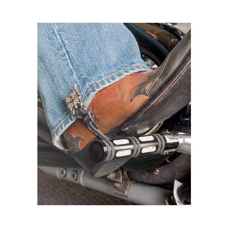 Biker Boot Straps Iron Butterfly Strap Set
