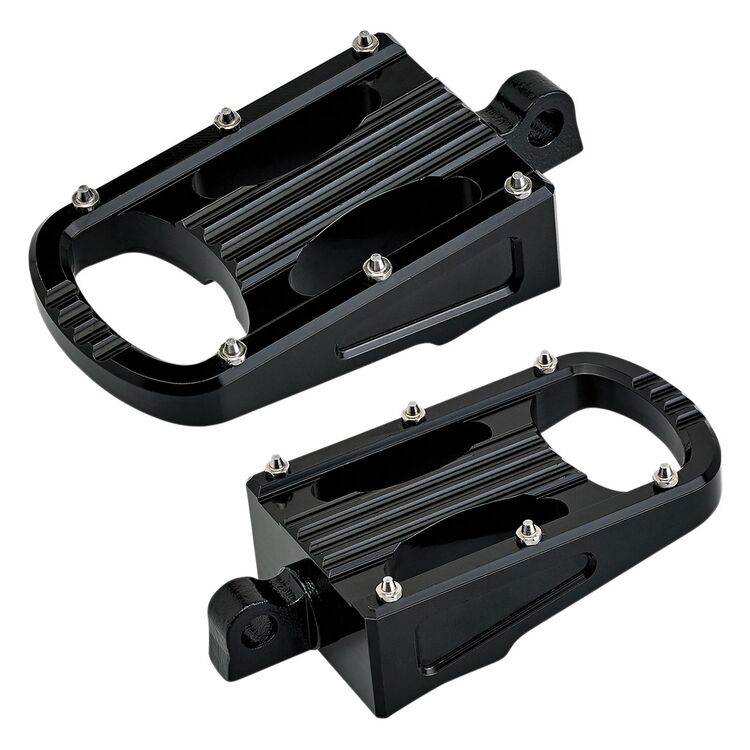 Biltwell Punisher XL Black Footpegs For Harley 2008-2019