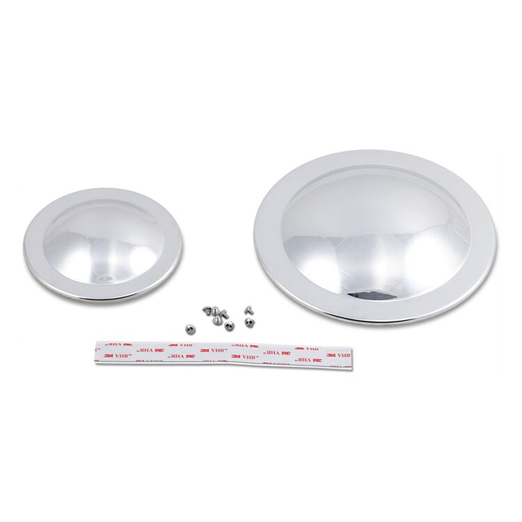 BDL Polished Domed Pulley Cover Kit