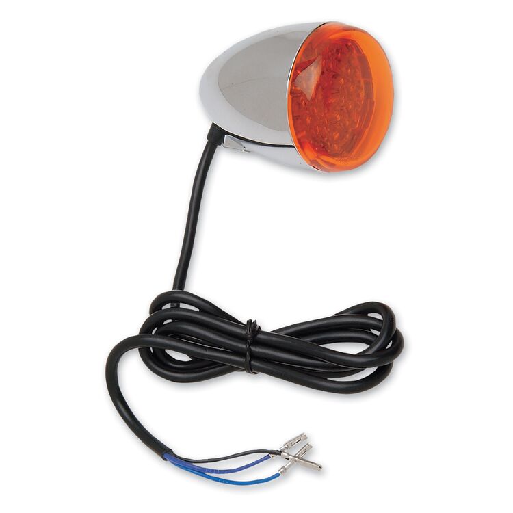 Front Chrome Amber Stem Mount